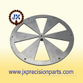 French precision machined 6061 aluminum alloy wind wheel parts